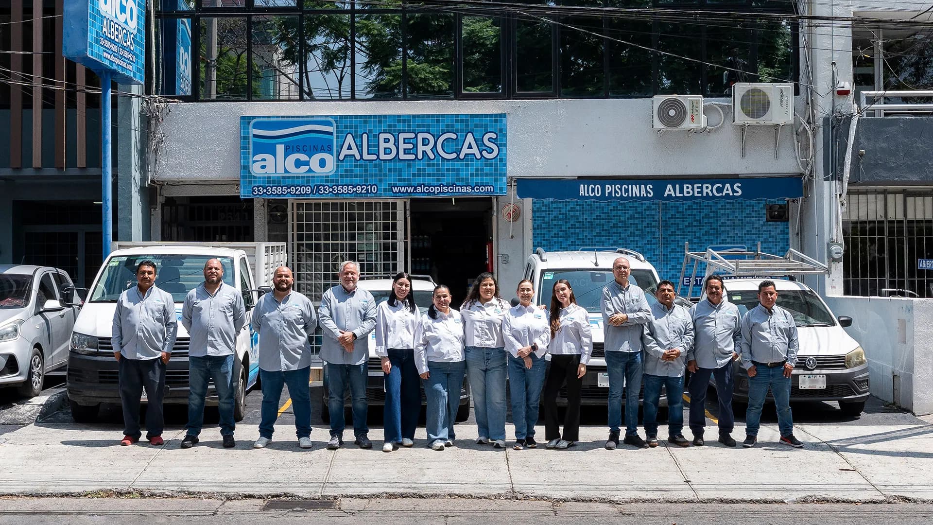 Instalaciones y equipo de ALCO Piscinas en Guadalajara