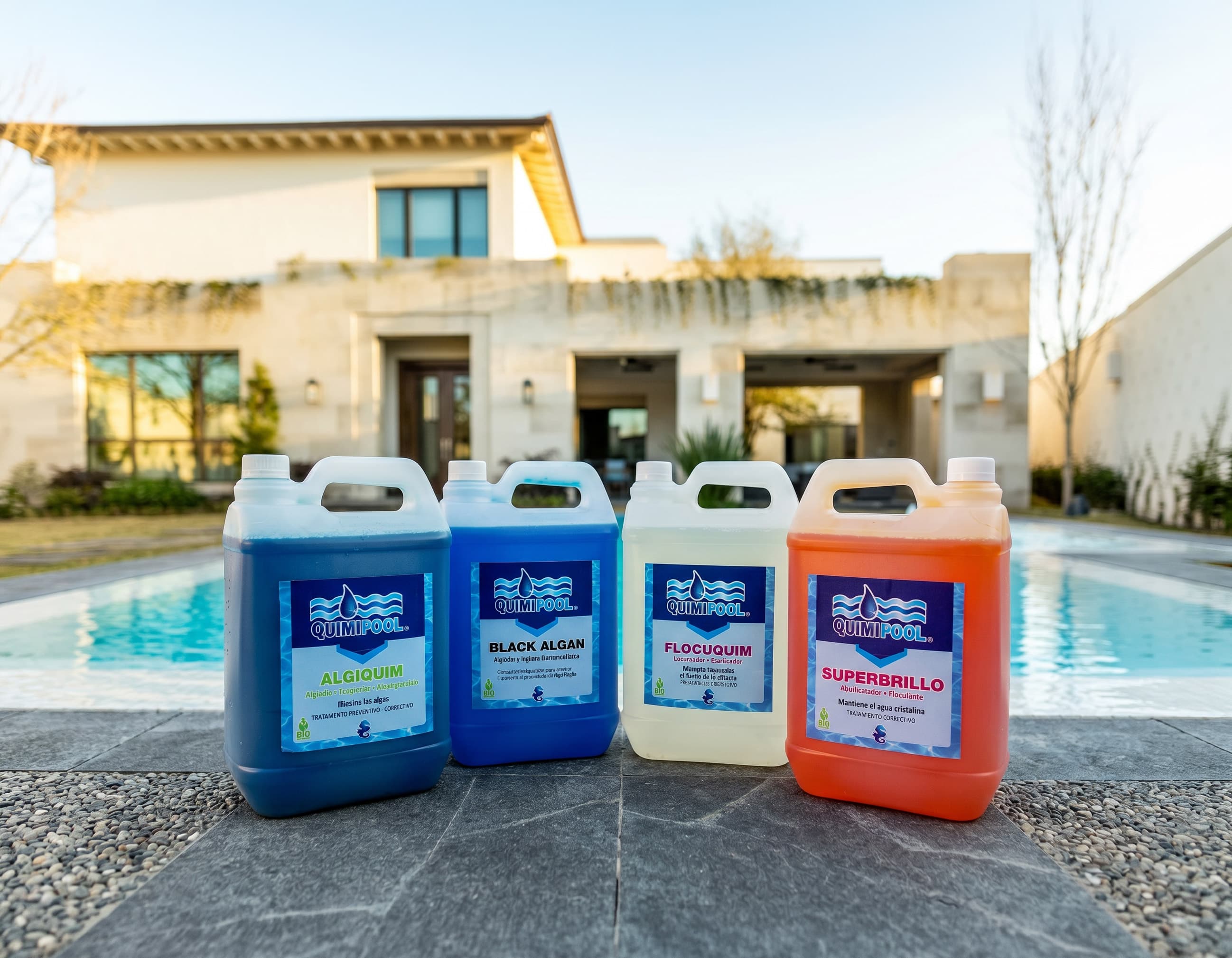 Productos químicos QUIMIPOOL para alberca